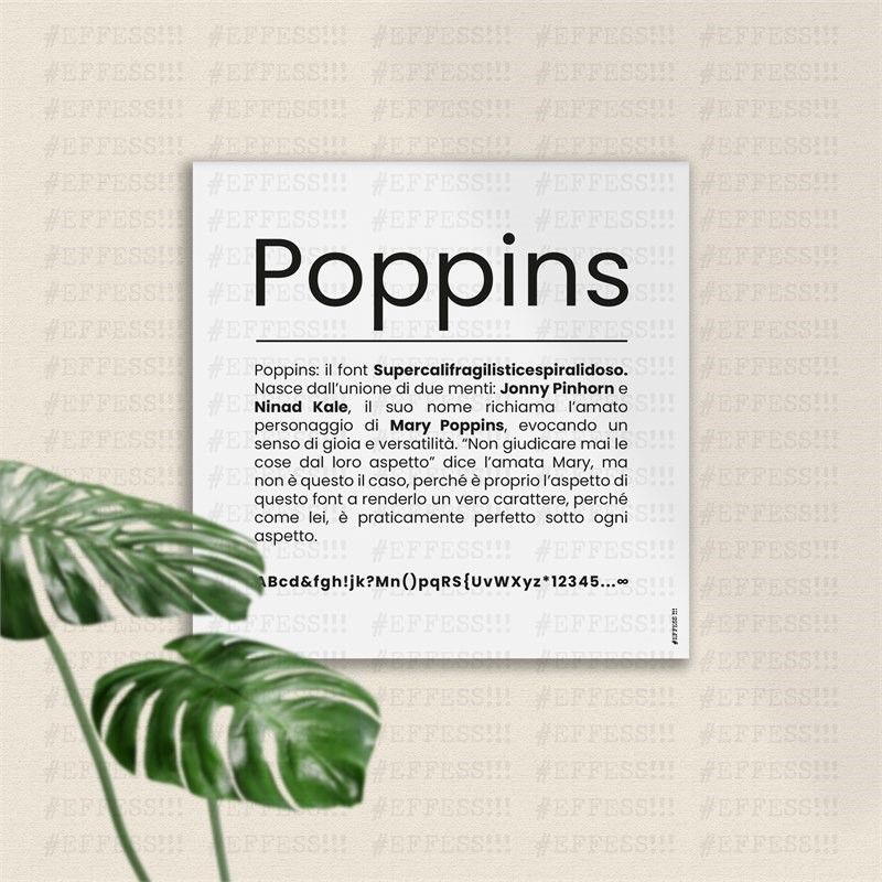 Quadretto - Type Font - POPPINS Quadretto - Type Font - POPPINS