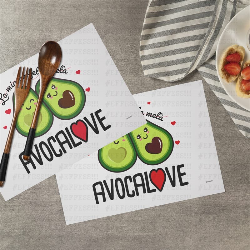 Tovagliette Americane - San Valentino - AVOCALOVE