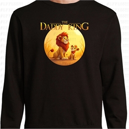 Felpa - Festa del Papà - THE DADDY KING