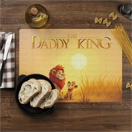 Tovagliette Americane - Festa del Papà - THE DADDY KING