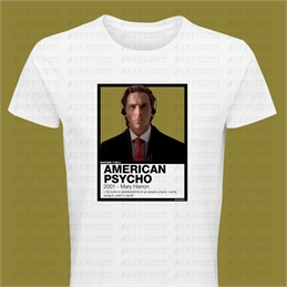 T-Shirt - AMERICAN PSYCHO - PANTONE 7768C