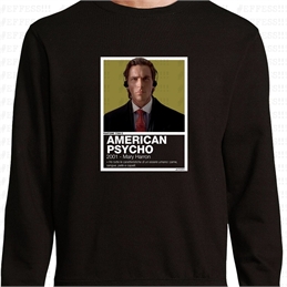 Felpa - AMERICAN PSYCHO - PANTONE 7768C