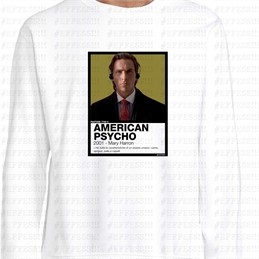 Felpa - AMERICAN PSYCHO - PANTONE 7768C