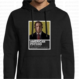 Felpa con Cappuccio - AMERICAN PSYCHO - PANTONE 7768C