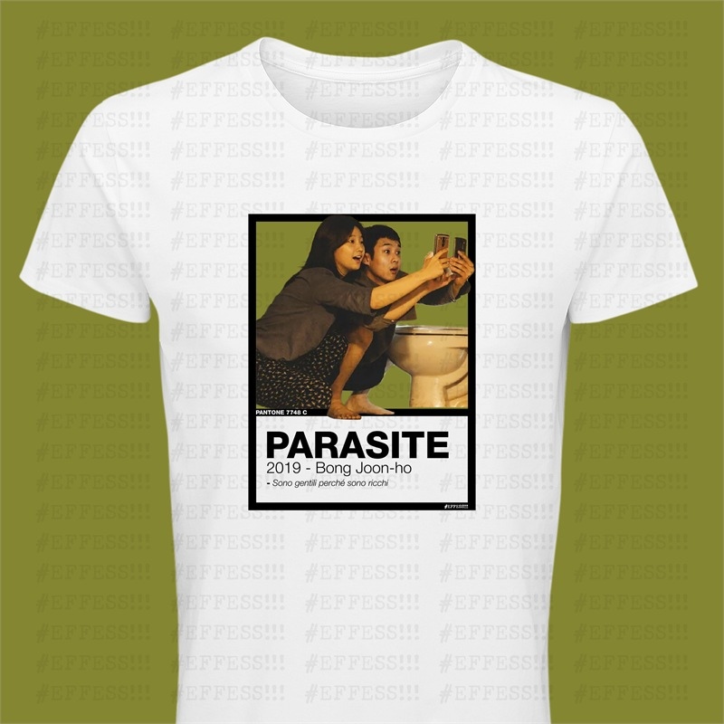 T-Shirt - PARASITE - PANTONE 7748C