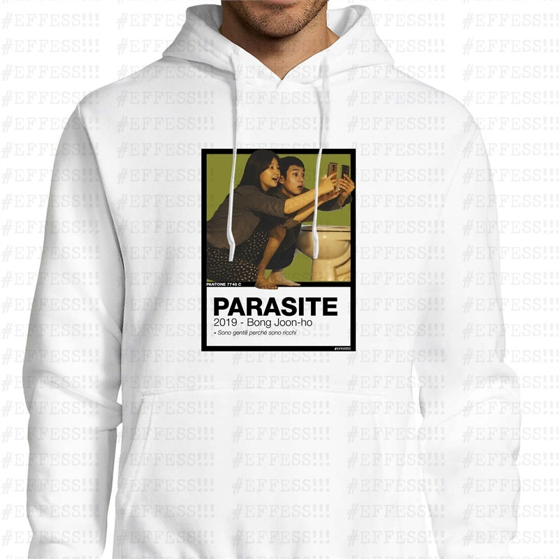 Felpa con Cappuccio - PARASITE - PANTONE 7748C