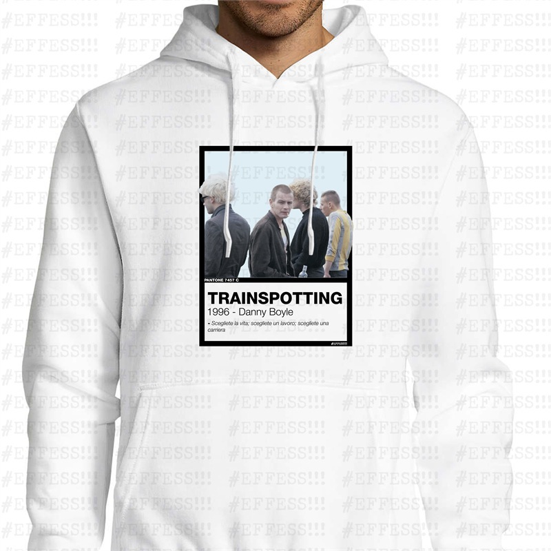 Felpa con Cappuccio - TRAINSPOTTING - PANTONE 7457C