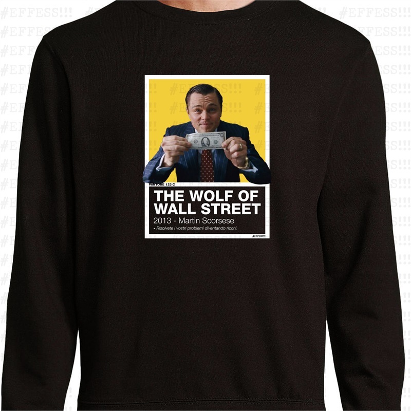 Felpa - THE WOLF OF WALL STREET - PANTONE 123C