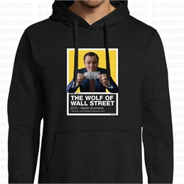 Felpa con Cappuccio - THE WOLF OF WALL STREET - PANTONE 123C