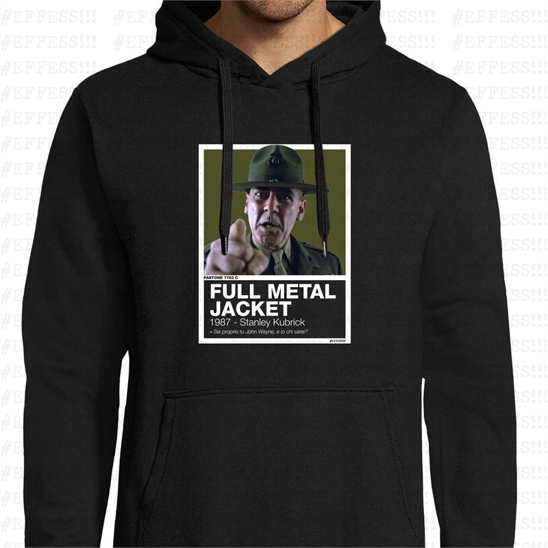 Felpa con Cappuccio - FULL METAL JACKET - PANTONE 7768C