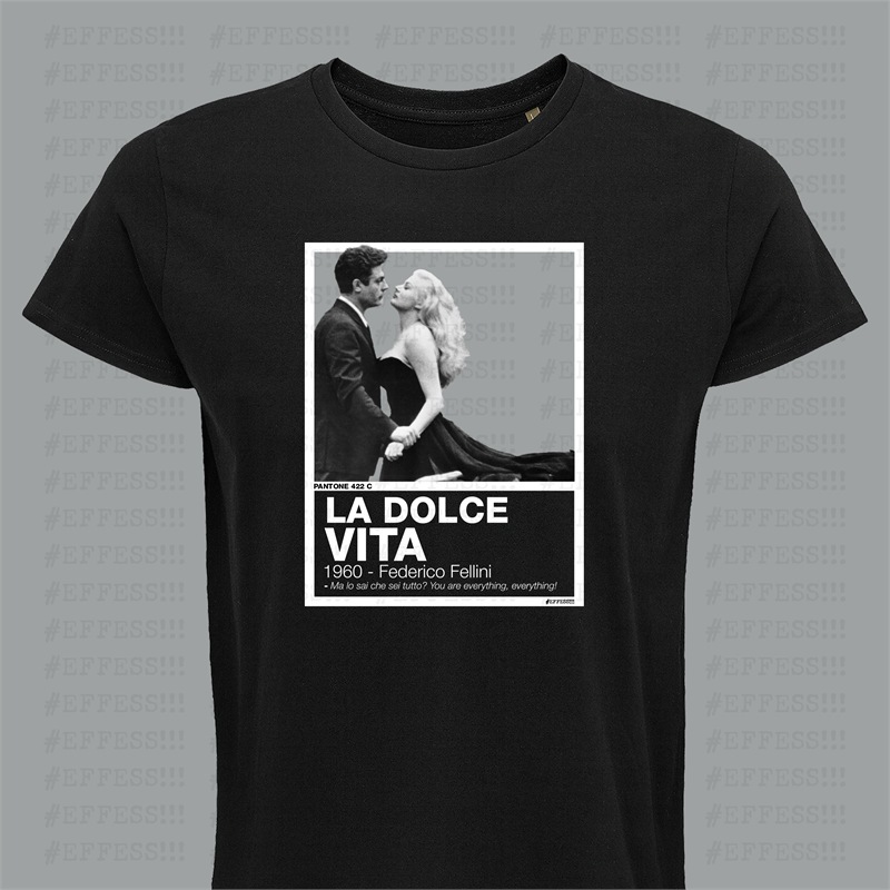T-Shirt - LA DOLCE VITA - PANTONE 422C