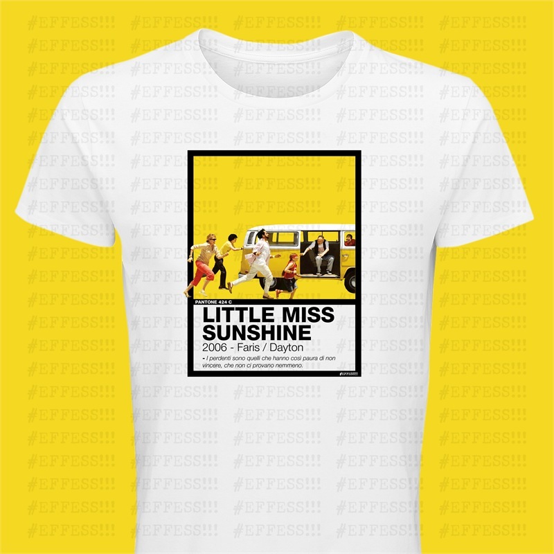 T-Shirt - LITTLE MISS SUNSHINE - PANTONE 7548C