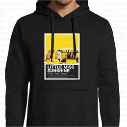 Felpa con Cappuccio - LITTLE MISS SUNSHINE - PANTONE 7548C
