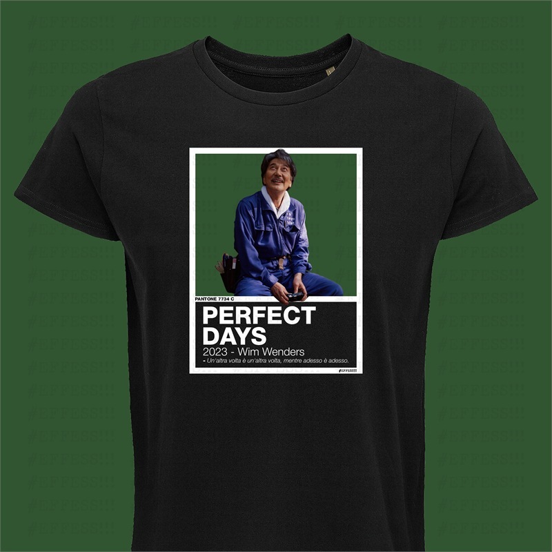 T-Shirt - PERFECT DAYS - PANTONE 7734C