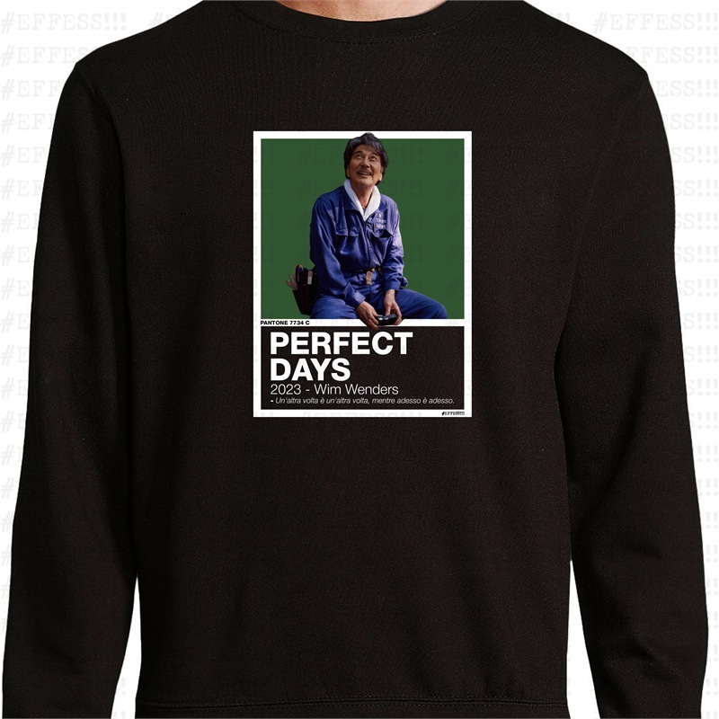 Felpa - PERFECT DAYS - PANTONE 7734C