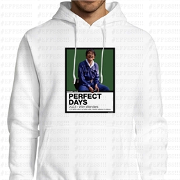 Felpa con Cappuccio - PERFECT DAYS - PANTONE 7734C