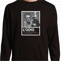 Felpa - L'ODIO - PANTONE 424C