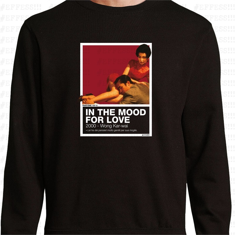 Felpa - IN THE MOOD FOR LOVE - PANTONE 187C