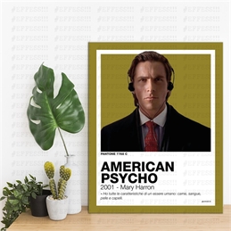 Quadretto - AMERICAN PSYCHO - PANTONE 7768C