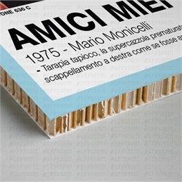 Quadretto - AMICI MIEI - PANTONE 636C