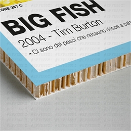 Quadretto - BIG FISH - PANTONE 297C