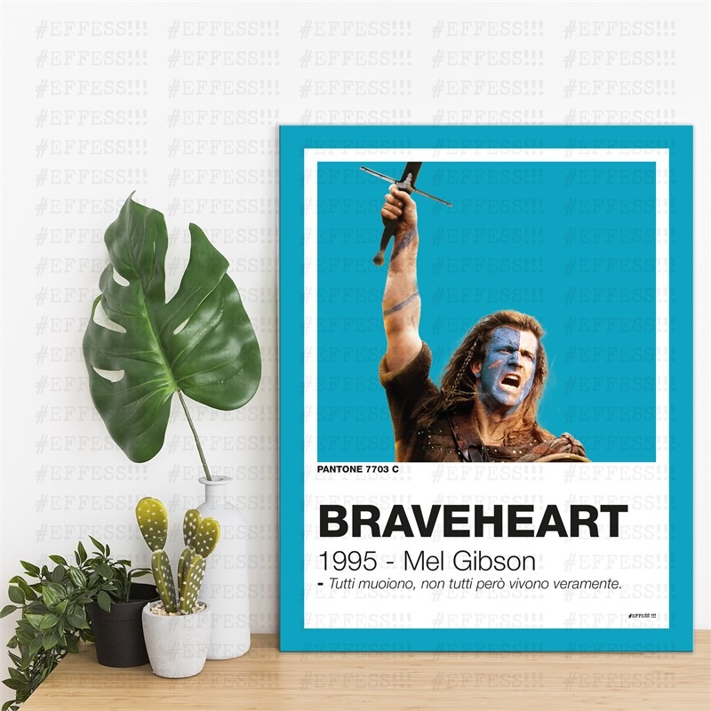 Quadretto - BRAVEHEART - PANTONE 7703C