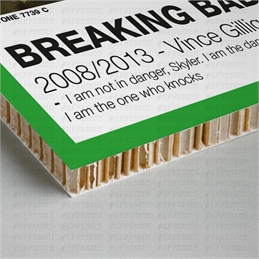 Quadretto - BREAKING BAD - PANTONE 7739C