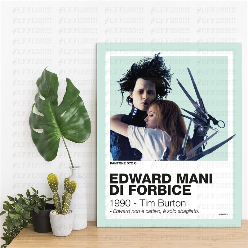 Quadretto - EDWARD MANI DI FORBICE - PANTONE 572C