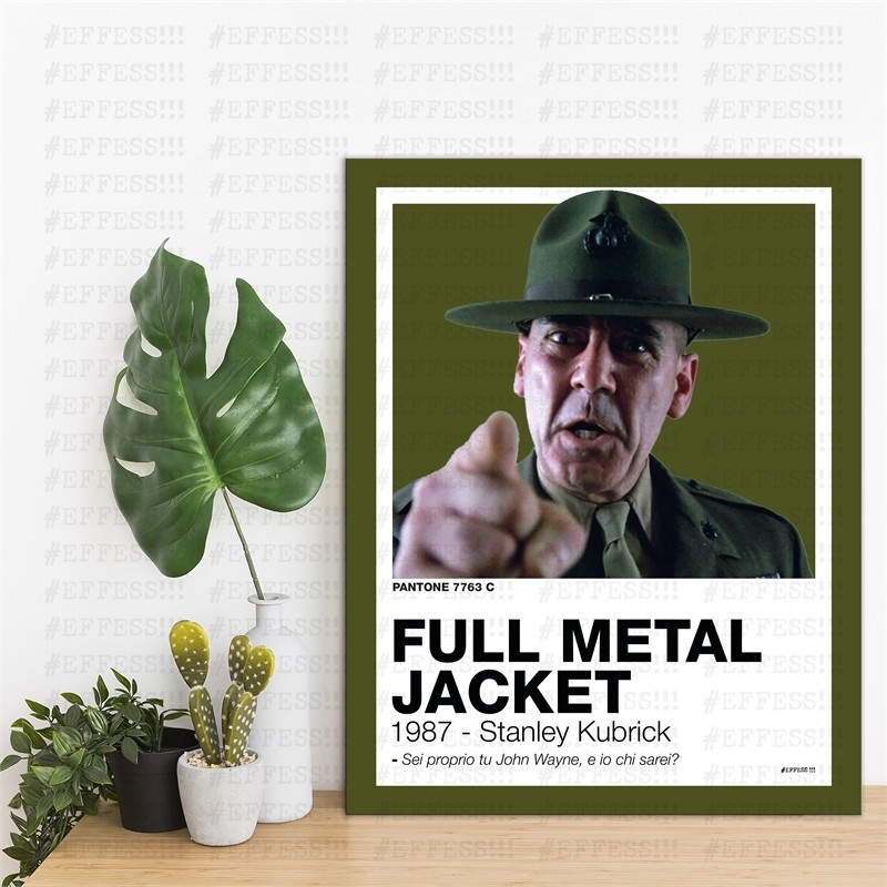 Quadretto - FULL METAL JACKET - PANTONE 7768C