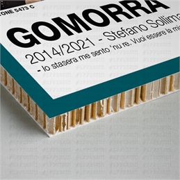 Quadretto - GOMORRA - PANTONE 5473C
