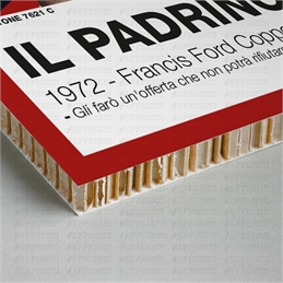 Quadretto - IL PADRINO - PANTONE 7621C
