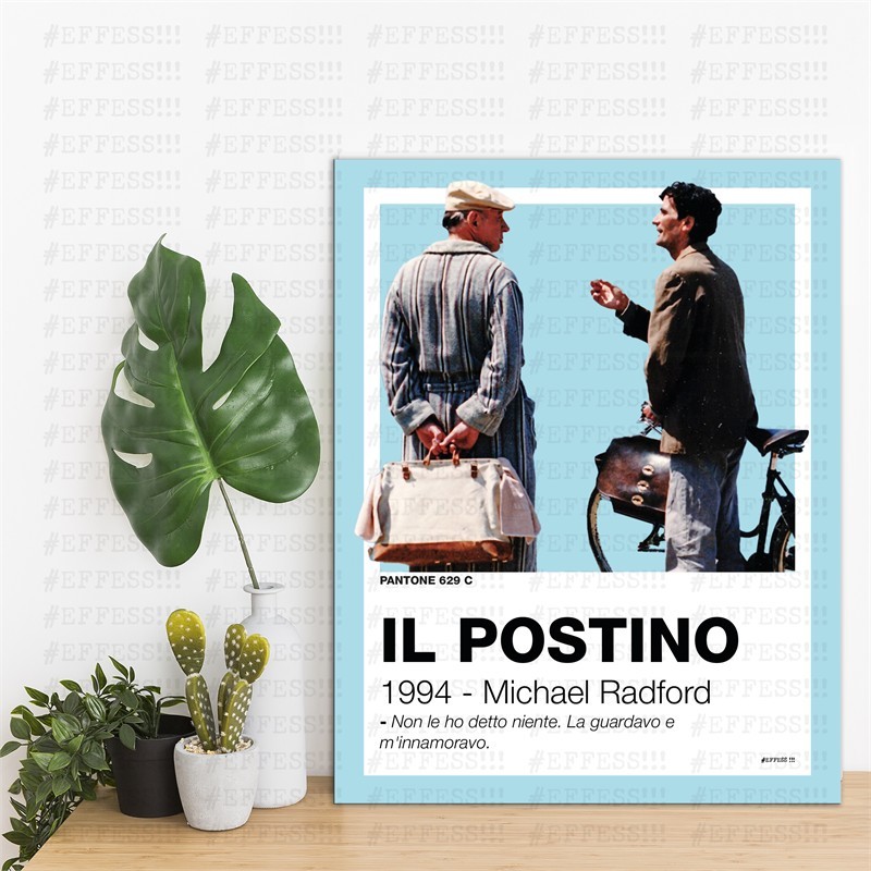 Quadretto - IL POSTINO - PANTONE 2735C