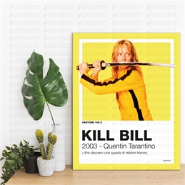 Quadretto - KILL BILL - PANTONE 106C