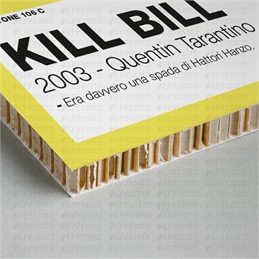 Quadretto - KILL BILL - PANTONE 106C