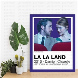 Quadretto - LA LA LAND - PANTONE 2735C