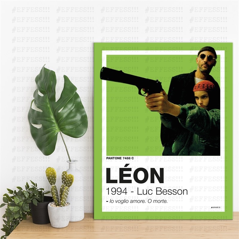 Quadretto - LÉON - PANTONE 7488C