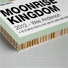 Quadretto - MOONRISE KINGDOM - PANTONE 5645C