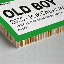 Quadretto - OLD BOY - PANTONE 7740C