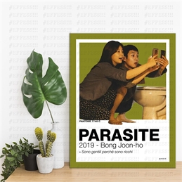 Quadretto - PARASITE - PANTONE 7748C