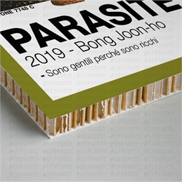 Quadretto - PARASITE - PANTONE 7748C
