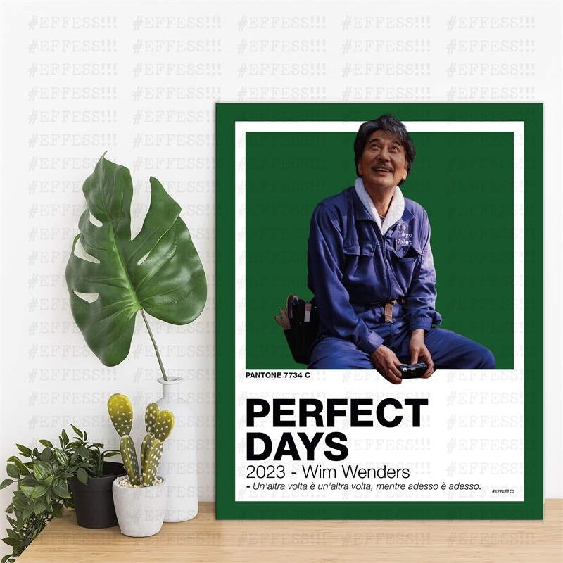 Quadretto - PERFECT DAYS - PANTONE 7734C