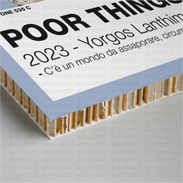 Quadretto - POOR THINGS - PANTONE 536C