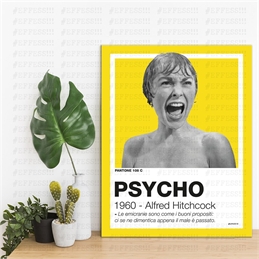 Quadretto - PSYCHO - PANTONE 108C