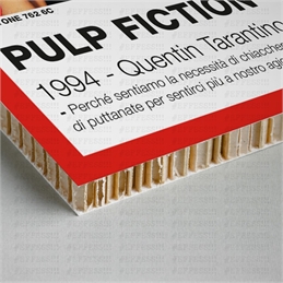 Quadretto - PULP FICTION - PANTONE 7626C