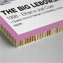 Quadretto - THE BIG LEBOWSKI - PANTONE 514C