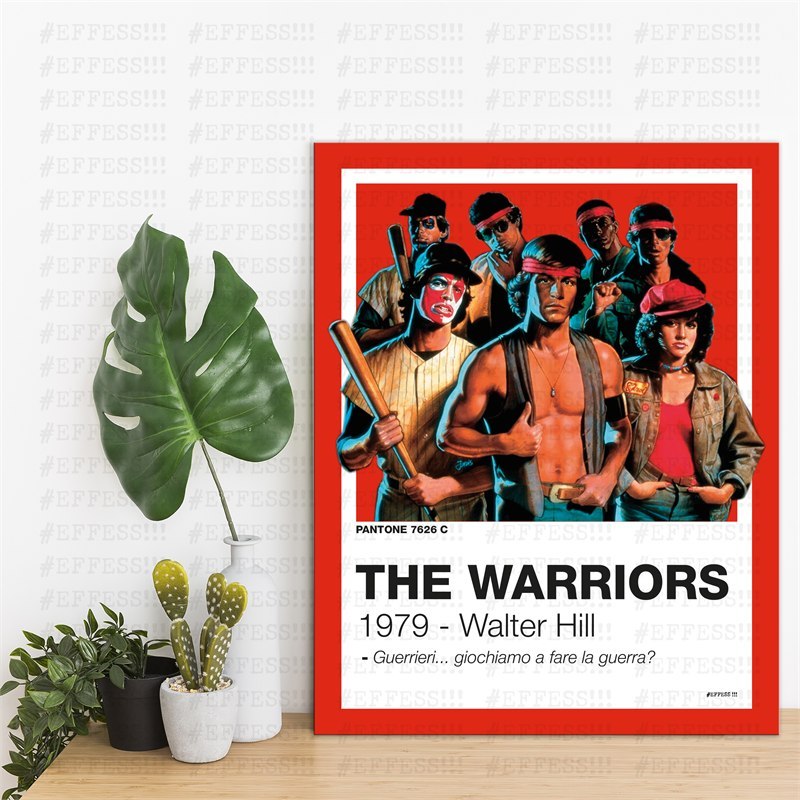 Quadretto - THE WARRIORS - PANTONE 7626C