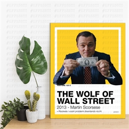 Quadretto - THE WOLF OF WALL STREET - PANTONE 123C