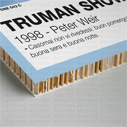 Quadretto - THE TRUMAN SHOW - PANTONE 543C