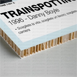 Quadretto - TRAINSPOTTING - PANTONE 7457C