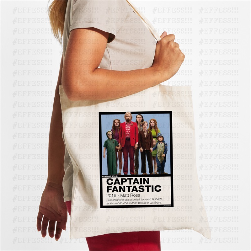 Tote Bag - CAPTAIN FANTASTIC - PANTONE 278C